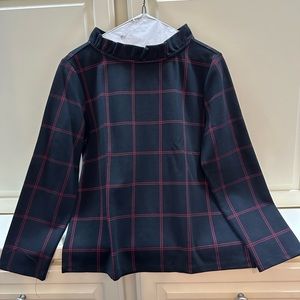 Ann Taylor, mock neck blouse size medium, never worn (w/ tag)